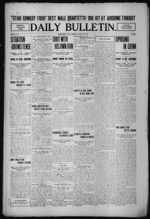 Daily Bulletin. (Brownwood, Tex.), Vol. 12, No. 258, Ed. 1 Tuesday, August 20, 1912