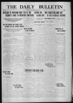 The Daily Bulletin (Brownwood, Tex.), Vol. 13, No. 198, Ed. 1 Friday, June 19, 1914