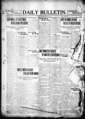 Daily Bulletin. (Brownwood, Tex.), Vol. 11, No. 220, Ed. 1 Monday, July 3, 1911