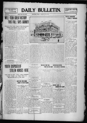 Daily Bulletin. (Brownwood, Tex.), Vol. 10, No. 201, Ed. 1 Thursday, June 9, 1910