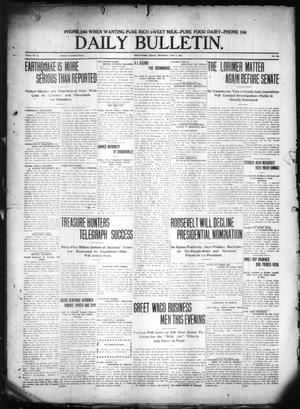 Daily Bulletin. (Brownwood, Tex.), Vol. 11, No. 199, Ed. 1 Thursday, June 8, 1911