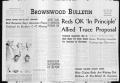 Thumbnail image of item number 1 in: 'Daily Bulletin. (Brownwood, Tex.), Vol. 7, No. 287, Ed. 2 Tuesday, September 17, 1907'.