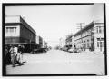 Thumbnail image of item number 1 in: 'Looking west on Ave. B, NW from Main-Late 40's'.