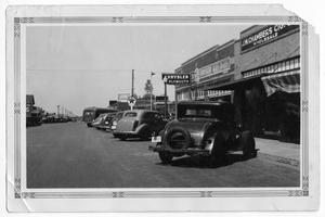 Primary view of object titled '[View looking north on Commerce Street]'.