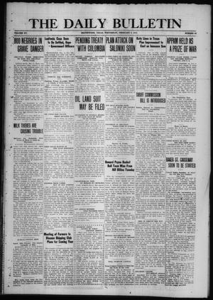 The Daily Bulletin (Brownwood, Tex.), Vol. 15, No. 93, Ed. 1 Wednesday, February 2, 1916
