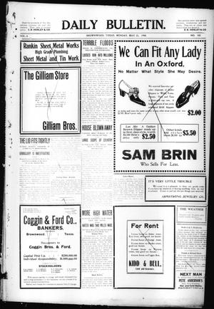Daily Bulletin. (Brownwood, Tex.), Vol. 8, No. 188, Ed. 1 Monday, May 25, 1908