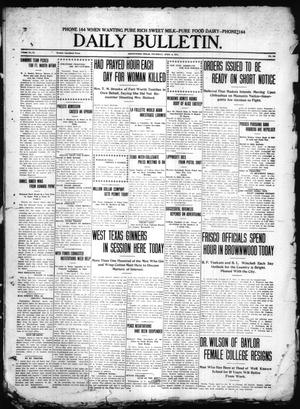Daily Bulletin. (Brownwood, Tex.), Vol. 11, No. 145, Ed. 1 Thursday, April 6, 1911