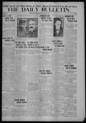 The Daily Bulletin (Brownwood, Tex.), Vol. 17, No. 116, Ed. 1 Thursday, February 28, 1918