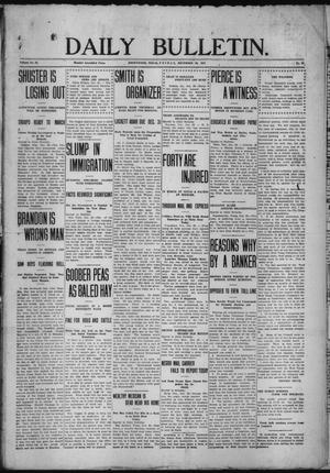 Daily Bulletin. (Brownwood, Tex.), Vol. 12, No. 53, Ed. 1 Friday, December 22, 1911