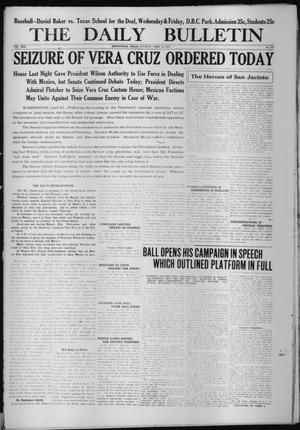 The Daily Bulletin (Brownwood, Tex.), Vol. 13, No. 147, Ed. 1 Tuesday, April 21, 1914