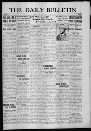 The Daily Bulletin (Brownwood, Tex.), Vol. 15, No. 3, Ed. 1 Monday, October 18, 1915