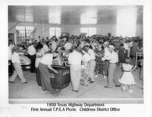 1950 Childress District Office, Texas Highway Dept - 1st picnic