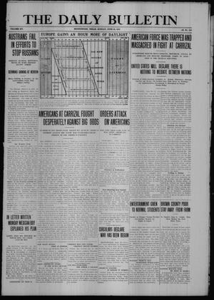 The Daily Bulletin (Brownwood, Tex.), Vol. 15, No. 216, Ed. 1 Sunday, June 25, 1916