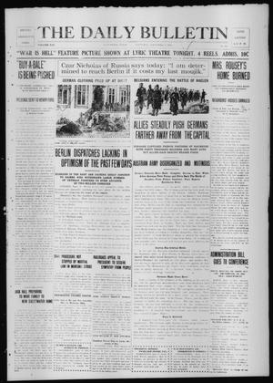 The Daily Bulletin (Brownwood, Tex.), Vol. 13, No. 268, Ed. 1 Wednesday, September 9, 1914