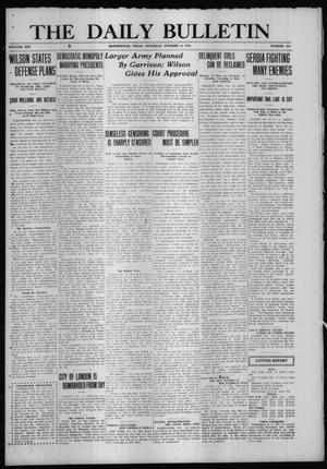 The Daily Bulletin (Brownwood, Tex.), Vol. 14, No. 310, Ed. 1 Thursday, October 14, 1915