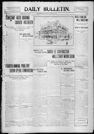 Daily Bulletin. (Brownwood, Tex.), Vol. 10, No. 49, Ed. 1 Monday, December 13, 1909