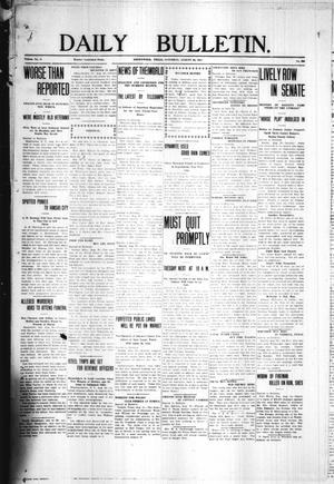 Daily Bulletin. (Brownwood, Tex.), Vol. 11, No. 266, Ed. 1 Saturday, August 26, 1911