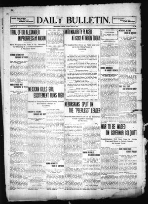 Daily Bulletin. (Brownwood, Tex.), Vol. 11, No. 238, Ed. 1 Tuesday, July 25, 1911