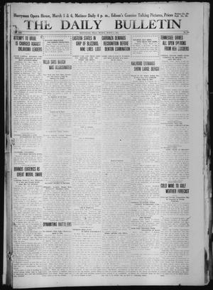 The Daily Bulletin (Brownwood, Tex.), Vol. 13, No. 104, Ed. 1 Monday, March 2, 1914