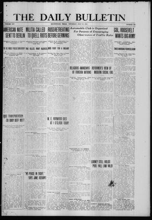 The Daily Bulletin (Brownwood, Tex.), Vol. 14, No. 238, Ed. 1 Thursday, July 22, 1915