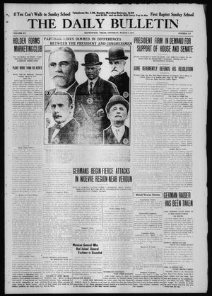 The Daily Bulletin (Brownwood, Tex.), Vol. 15, No. 118, Ed. 1 Thursday, March 2, 1916