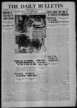 The Daily Bulletin (Brownwood, Tex.), Vol. 15, No. 203, Ed. 1 Friday, June 9, 1916