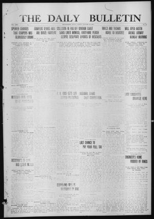 The Daily Bulletin (Brownwood, Tex.), Vol. 13, No. 78, Ed. 1 Friday, January 30, 1914