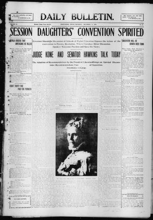 Daily Bulletin. (Brownwood, Tex.), Vol. 10, No. 46, Ed. 1 Thursday, December 9, 1909