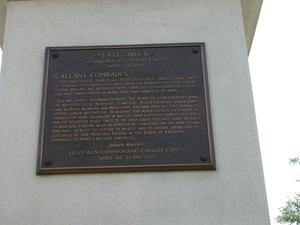Plaque on Terry's Texas Rangers Monument at the Texas State Capitol