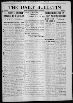 The Daily Bulletin (Brownwood, Tex.), Vol. 14, No. 300, Ed. 1 Sunday, October 3, 1915