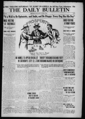The Daily Bulletin (Brownwood, Tex.), Vol. 14, No. 78, Ed. 1 Friday, January 15, 1915