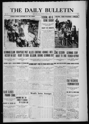 The Daily Bulletin (Brownwood, Tex.), Vol. 14, No. 1, Ed. 1 Thursday, October 15, 1914