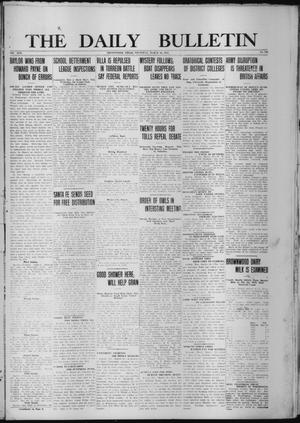 The Daily Bulletin (Brownwood, Tex.), Vol. 13, No. 125, Ed. 1 Thursday, March 26, 1914