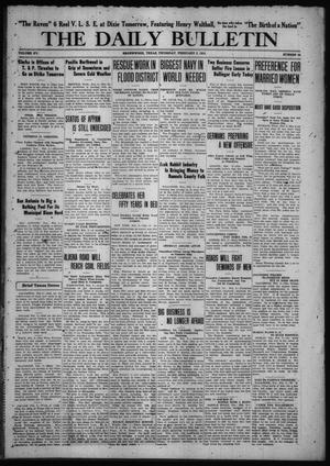 The Daily Bulletin (Brownwood, Tex.), Vol. 15, No. 94, Ed. 1 Thursday, February 3, 1916