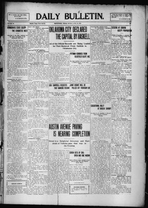 Daily Bulletin. (Brownwood, Tex.), Vol. 10, No. 204, Ed. 1 Monday, June 13, 1910
