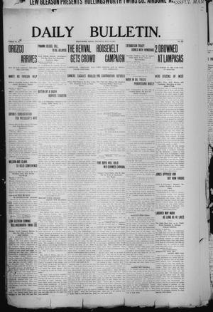 Daily Bulletin. (Brownwood, Tex.), Vol. 12, No. 224, Ed. 1 Thursday, July 11, 1912