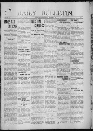 Daily Bulletin. (Brownwood, Tex.), Vol. 12, No. 51, Ed. 1 Wednesday, December 20, 1911