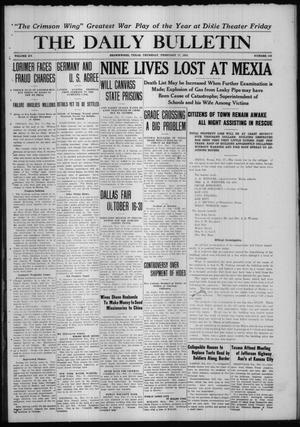 The Daily Bulletin (Brownwood, Tex.), Vol. 15, No. 106, Ed. 1 Thursday, February 17, 1916