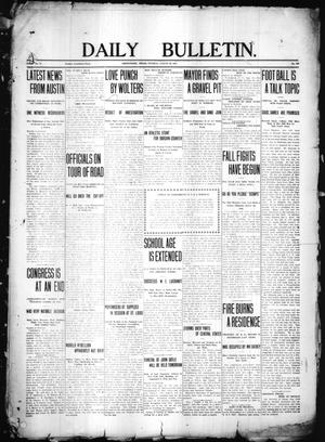 Daily Bulletin. (Brownwood, Tex.), Vol. 11, No. 262, Ed. 1 Tuesday, August 22, 1911
