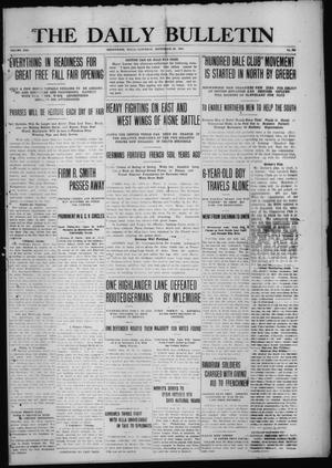 The Daily Bulletin (Brownwood, Tex.), Vol. 13, No. 283, Ed. 1 Saturday, September 26, 1914