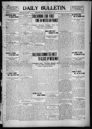 Daily Bulletin. (Brownwood, Tex.), Vol. 10, No. 87, Ed. 1 Thursday, January 27, 1910
