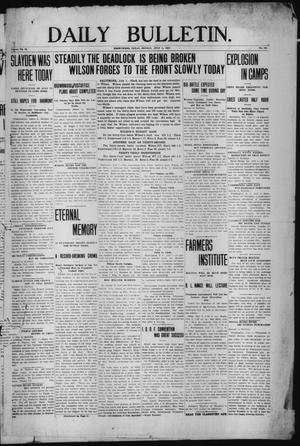 Daily Bulletin. (Brownwood, Tex.), Vol. 12, No. 215, Ed. 1 Monday, July 1, 1912