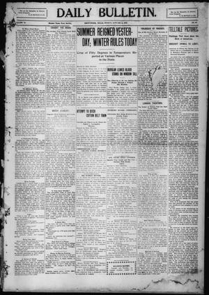 Daily Bulletin. (Brownwood, Tex.), Vol. 10, No. 66, Ed. 1 Monday, January 3, 1910