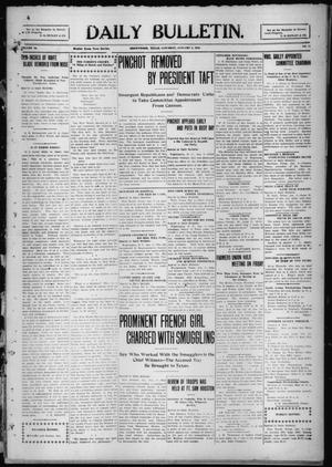Daily Bulletin. (Brownwood, Tex.), Vol. 10, No. 71, Ed. 1 Saturday, January 8, 1910