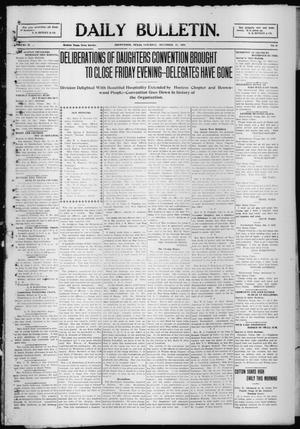 Daily Bulletin. (Brownwood, Tex.), Vol. 10, No. 48, Ed. 1 Saturday, December 11, 1909