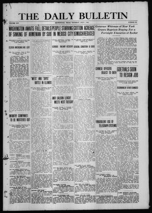 The Daily Bulletin (Brownwood, Tex.), Vol. 14, No. 220, Ed. 1 Thursday, July 1, 1915