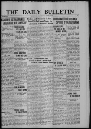 The Daily Bulletin (Brownwood, Tex.), Vol. 16, No. 7, Ed. 1 Monday, October 23, 1916