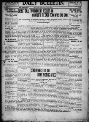 Daily Bulletin. (Brownwood, Tex.), Vol. 10, No. 109, Ed. 1 Tuesday, February 22, 1910