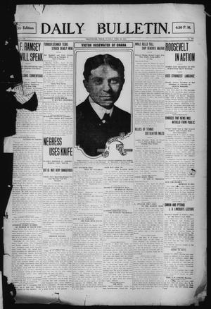 Daily Bulletin. (Brownwood, Tex.), Vol. 12, No. 162, Ed. 1 Tuesday, April 30, 1912