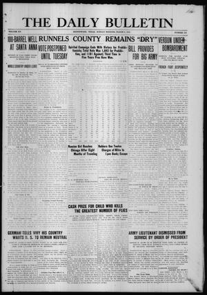 The Daily Bulletin (Brownwood, Tex.), Vol. 15, No. 120, Ed. 1 Sunday, March 5, 1916